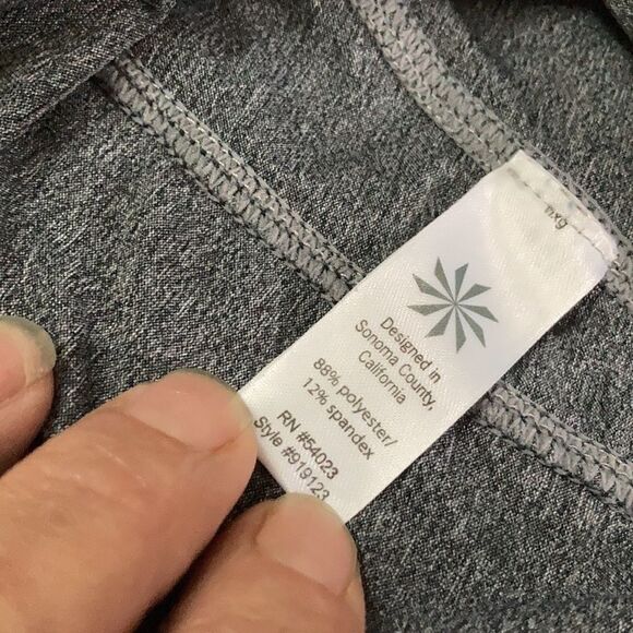 Athleta Northern Lights Reflective Long Sleeve EUC - Picture 6 of 9